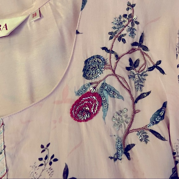 BIBA, Pink flowery set, size 38 - Picture 4 of 5